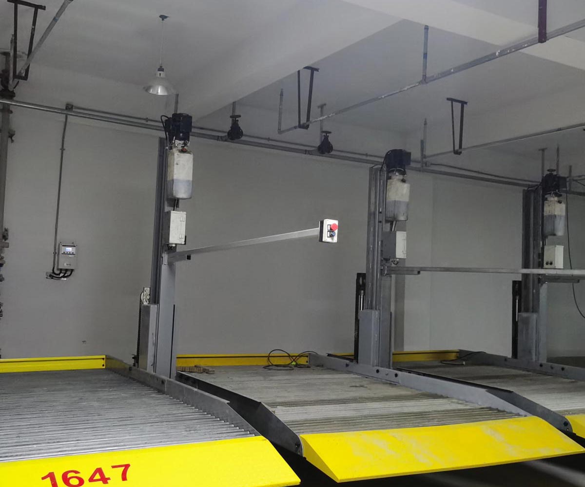 南明區PSH升降橫移機械式停車庫過驗收