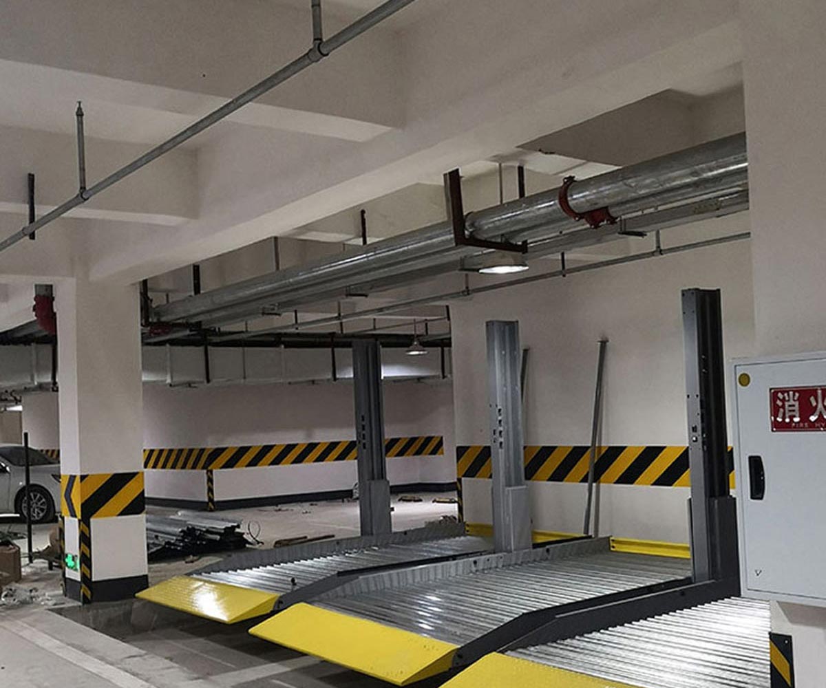 畢節市簡易升降類機械立體停車設備安裝