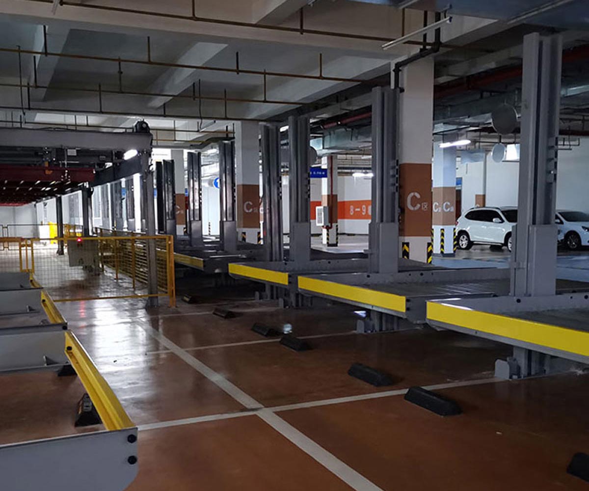 四川省雙柱簡易式立體車庫停車設備短租