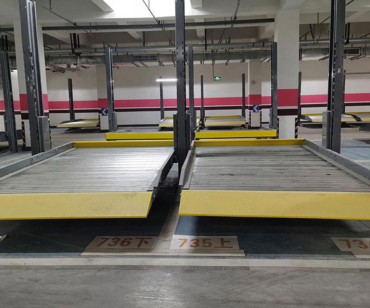 陜西省雙層簡易升降機械式停車設備租用