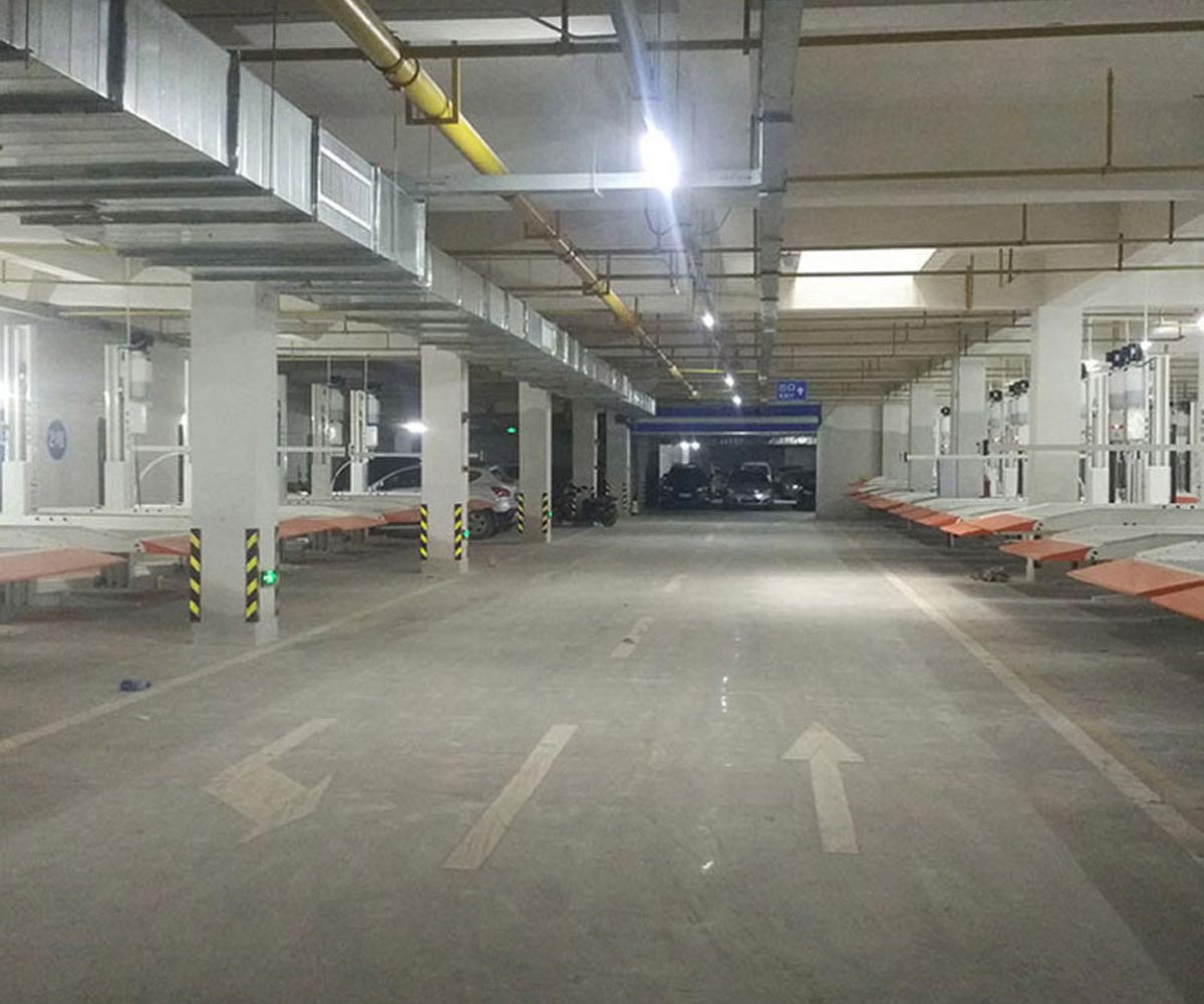 陜西省兩柱升降式機械停車設備拆除