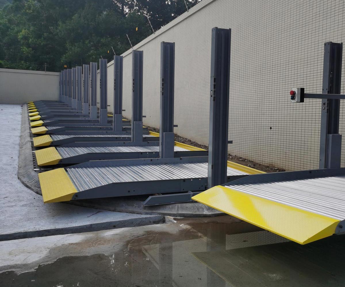 四川省上下升降機械式立體停車設備拆除