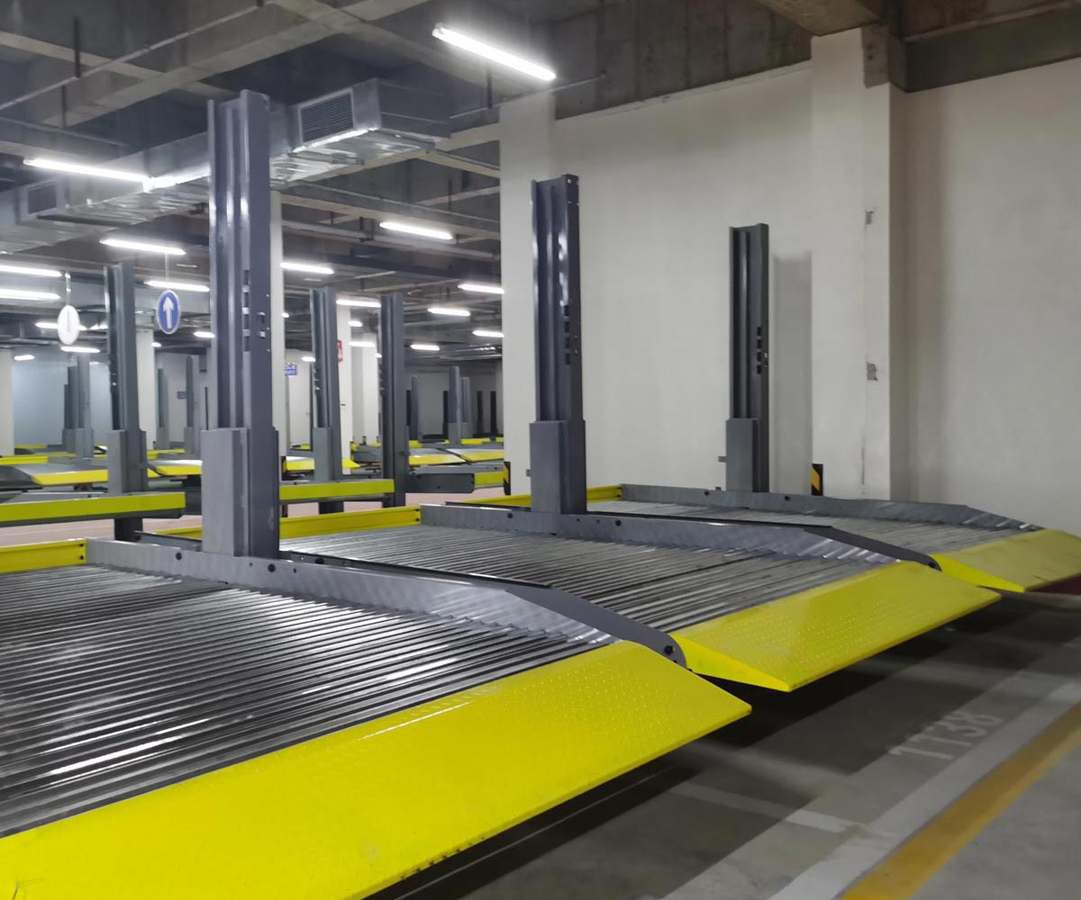 鎮寧縣兩層機械式立體停車設備回收