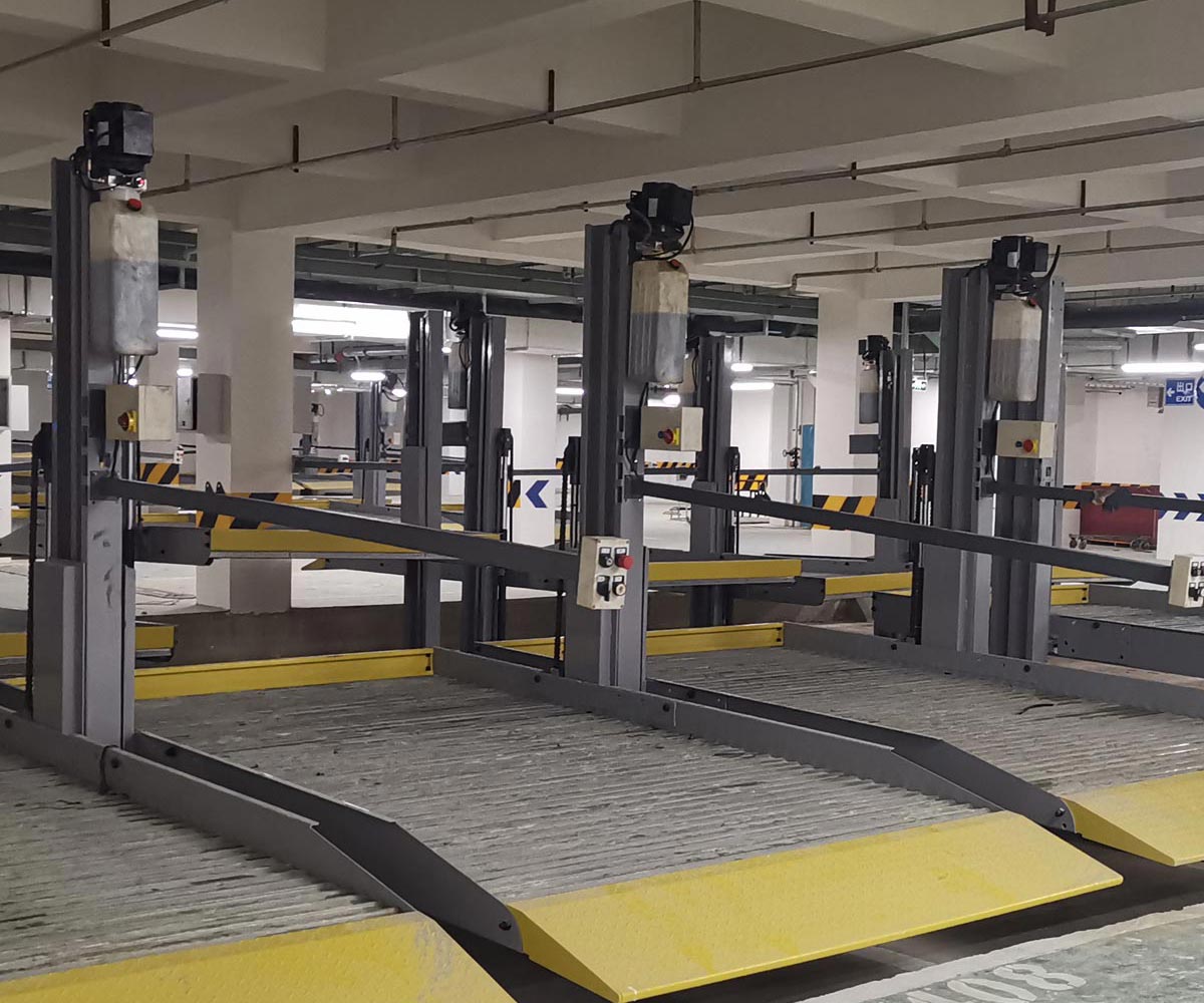 貞豐縣兩層升降橫移式機械停車設備改造