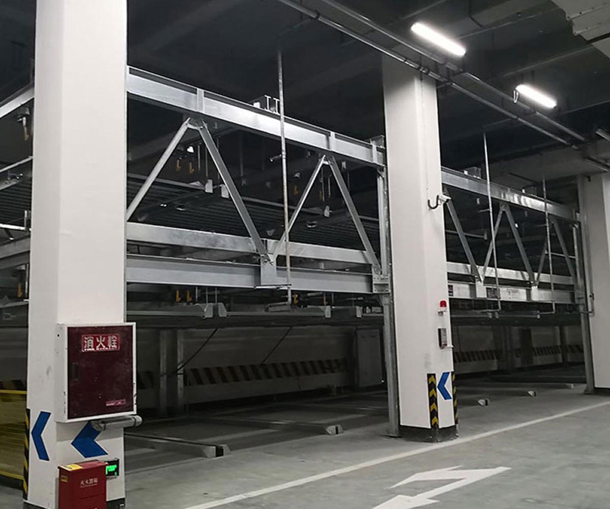 清鎮市四柱機械式立體停車設備過規劃