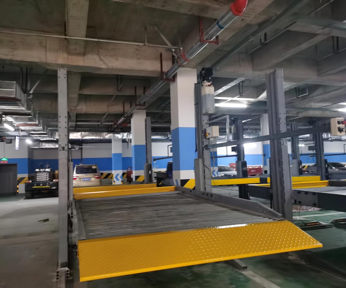 貴陽市小區俯仰式立體停車場設備