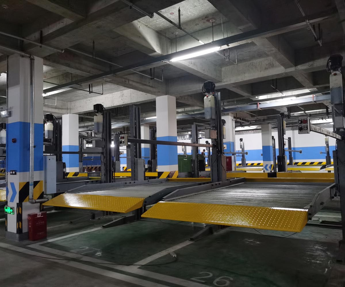 陜西省2柱機械停車設備