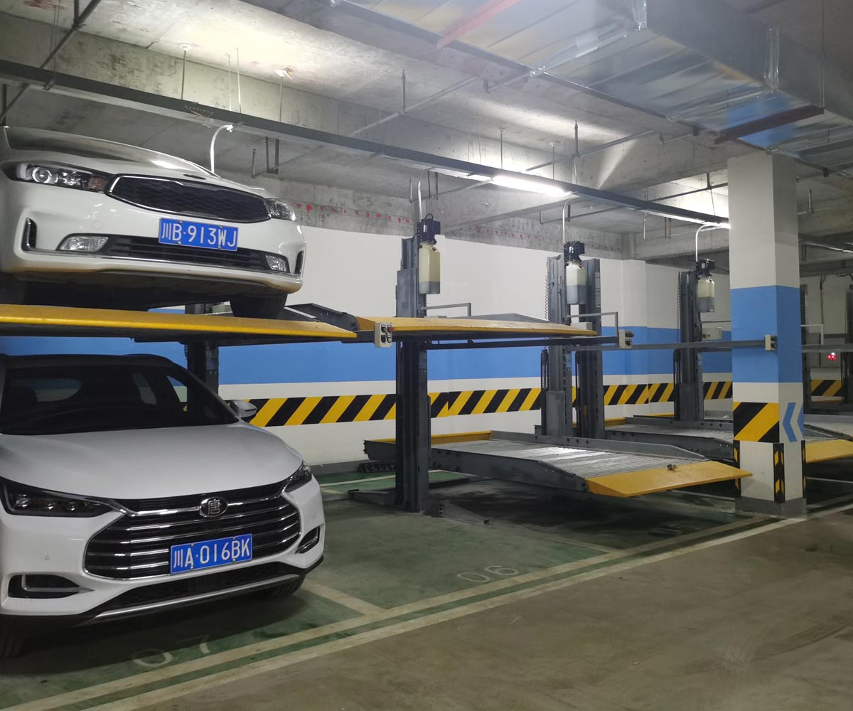 云南省小區二層簡易類立體停車場設備