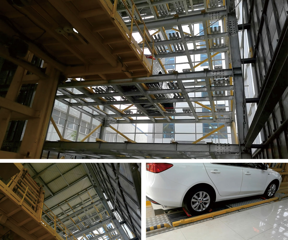 安順市多層平面移動類立體車庫停車設備