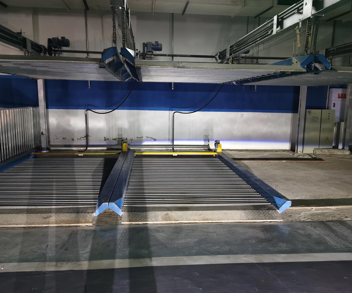兩層升降平移機械式立體車庫