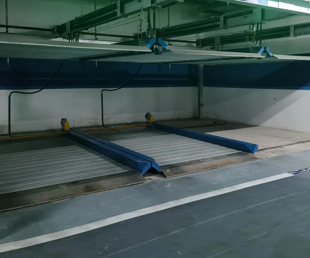 湖北省雙層升降平移機械式立體停車設備
